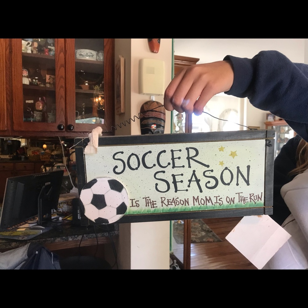 Cool soccer sign
